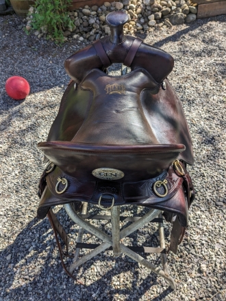 Tack ID: 568832 Tucker Gen II High Plains Trail Saddle - PhotoID: 153573 - Expires 28-Oct-2024 Days Left: 40