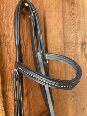 Tack ID: 568874 KL Select Dressage Bridle Full Size FS - PhotoID: 153623 - Expires 06-Nov-2024 Days Left: 47