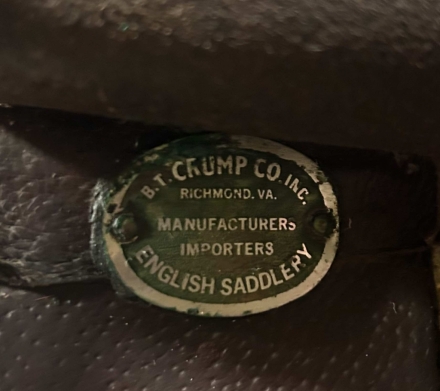 Tack ID: 568917 21 Crump Saddle Seat Cutback Saddle - PhotoID: 153669 - Expires 18-Nov-2024 Days Left: 60