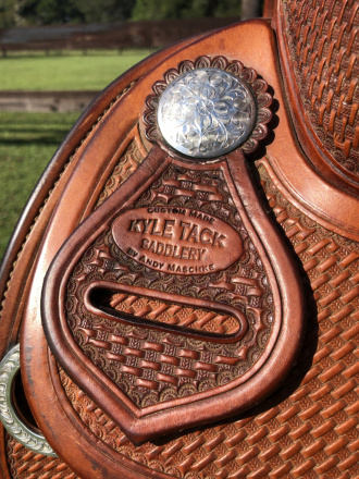 Tack ID: 569076 Kyle Tack Reining Saddle - PhotoID: 153889 - Expires 03-Jan-2025 Days Left: 73