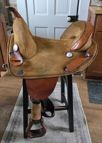 Tack ID: 569077 Lightly Used - 14.5 Original Bob Marshall Sport Saddle - PhotoID: 153892 - Expires 04-Jan-2025 Days Left: 74