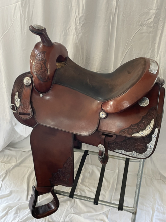 Tack ID: 569163 15.5 L Birkhead Custom Saddle $1,500 obo - PhotoID: 153988 - Expires 31-Jan-2025 Days Left: 40