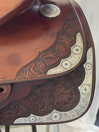 Tack ID: 569163 15.5 L Birkhead Custom Saddle $1,500 obo - PhotoID: 153989 - Expires 31-Jan-2025 Days Left: 40