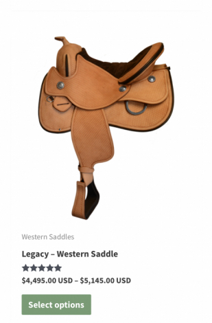 Tack ID: 569212 Schleese Legacy  custom western saddle - PhotoID: 154054 - Expires 17-Feb-2025 Days Left: 88