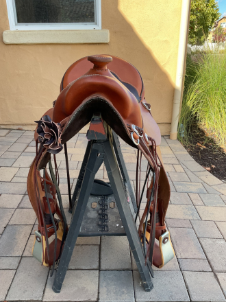 Tack ID: 569226 Rare Sam Huston Custom Saddle - PhotoID: 154066 - Expires 23-Feb-2025 Days Left: 81