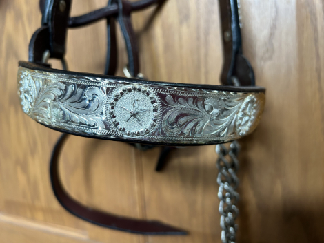 Tack ID: 569513 Silver Show Halter - PhotoID: 154408 - Expires 26-Jun-2025 Days Left: 72